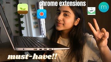 Must-Have CHROME EXTENSIONS for students 💻👩‍💻| 8 Must-Have| (for online school and productivity)