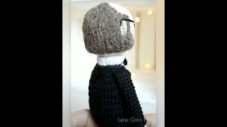 Ludwik Zamenhof. My crochet version.