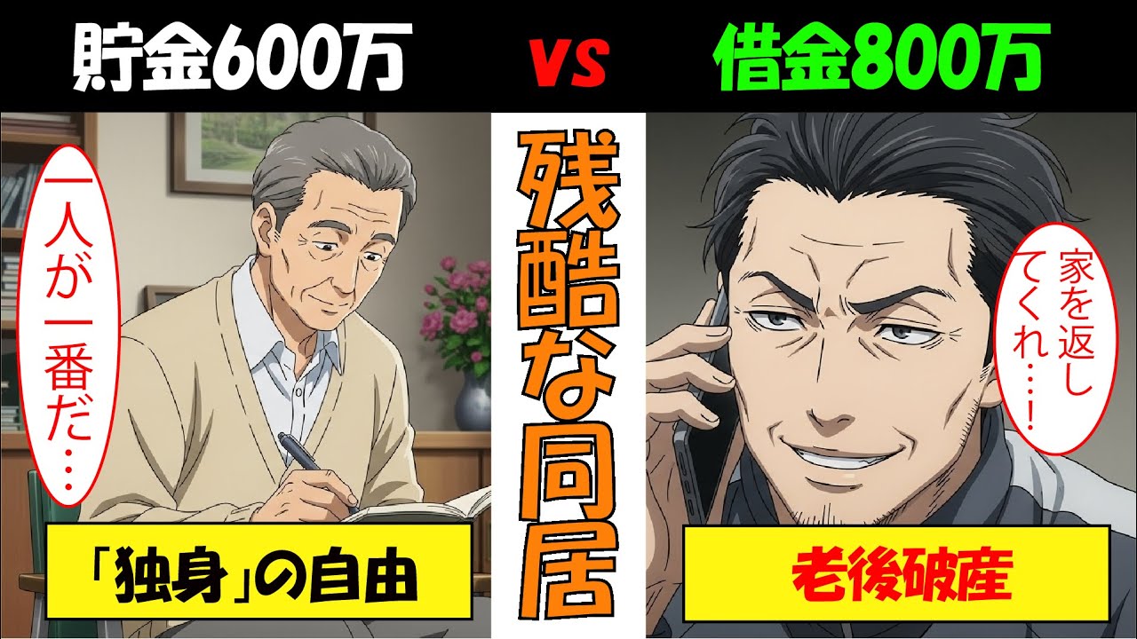 【漫画】40年貯めた老後資金が瞬く間に消滅…持ち家も失った62歳の“残酷すぎる現実”【マンガ】