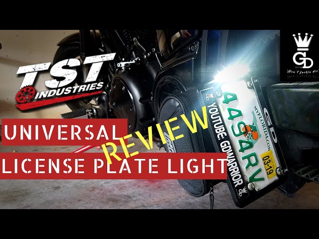 YAMAHA WARRIOR 1700 - TST License Plate Light Review and Install 