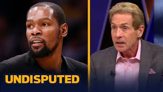 It's a disappointment KD chose not to return, great players just play — Skip | NBA | UNDISPUTED