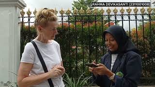 Final Project Of English Course 'Interview With Foreign'