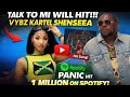 Vybz Kartel Shenseea Talk To Me Nuh Will Hit Millions Panic Hit Millions On Spotify