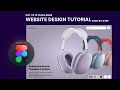 Day 24 UI Challenge | Modern Website Design in Figma – Step by Step