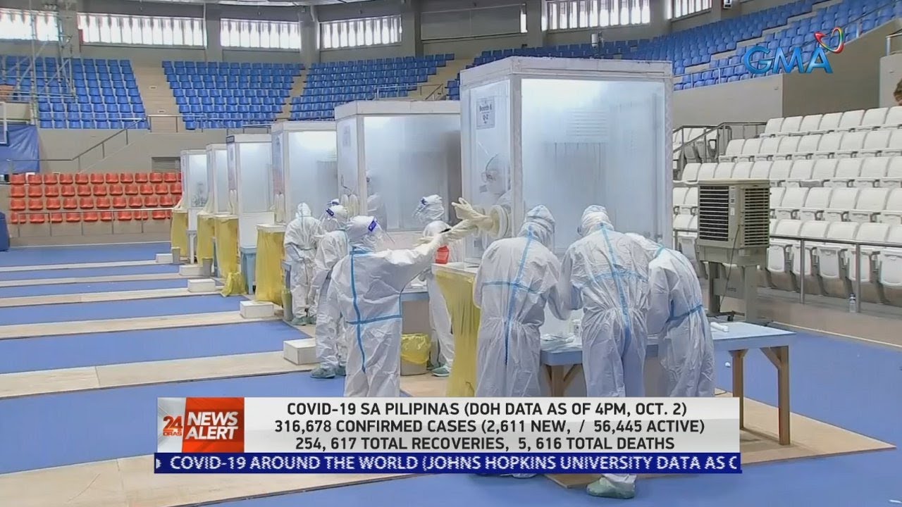 24 Oras News Alert 04 25 PM October 2 2020 YouTube
