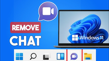 How to Remove Chat from Taskbar Windows 11