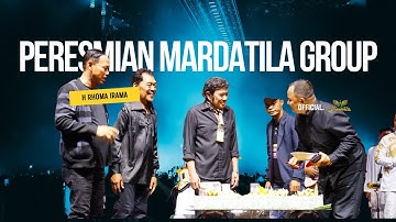 PERESMIAN MARDATILA GROUP OLEH - H RHOMA IRAMA  ( POTONG TUMPENG )