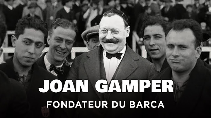 Le fondateur du Barça - Joan Gamper - Documentaire - AMP