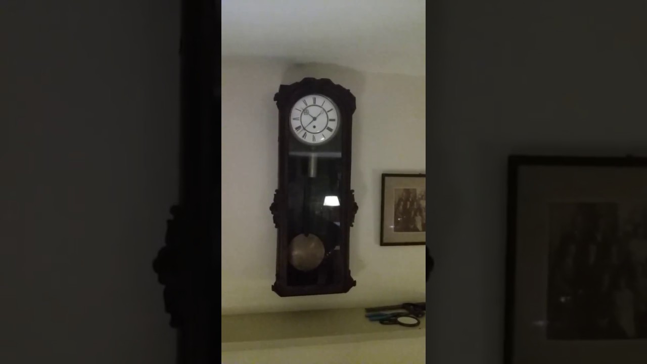 Pendulum clock repair results in me coming home with a clock. YouTube
