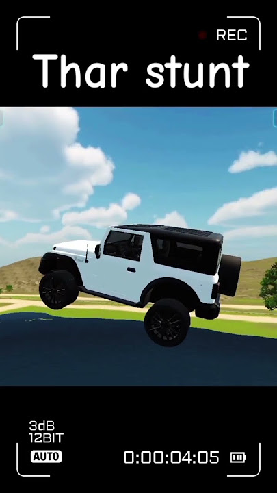 thar on gump  #shorts #shortsfeed #trending #thar #viralreels #mahaindrathar