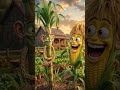 The Secret Life of Corn! 🌽😱#trendingreels #viralvideo #cgianimation #funny