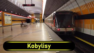 Metro Station Kobylisy - Prague 🇨🇿 - Walkthrough 🚶