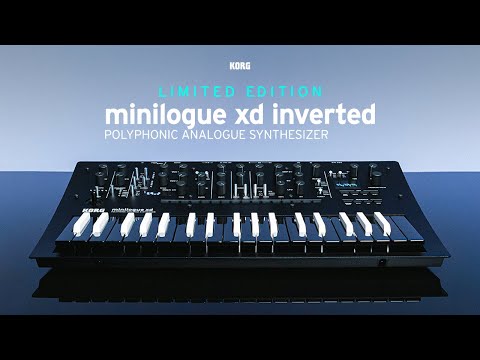 Limited Edition minilogue xd inverted - First Look