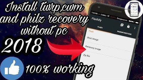 How to install custom recovery by using flashify 100% working step by step || Dot Log