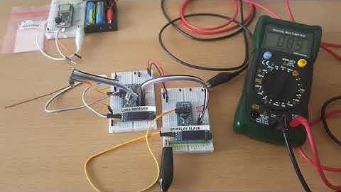 Lora peer to peer receiver (CAD MODE) with SPI relay to slave MCU demo