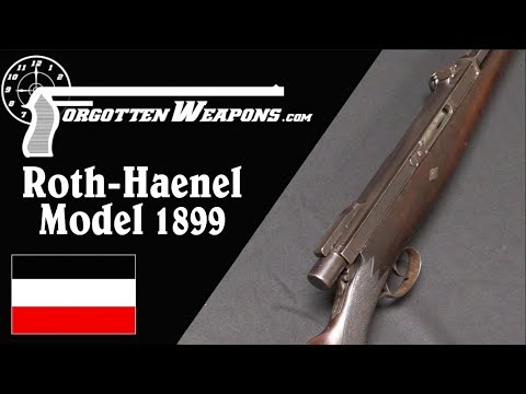 Roth Haenel Model 1899 - The First Semiauto Sporting Rifle?