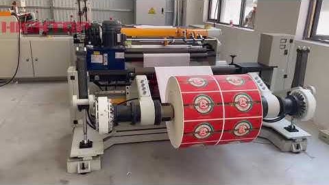 Roll to sheet cutting machine sandwich paper food wrapping paper#sheeter #cuttingmachine #converting