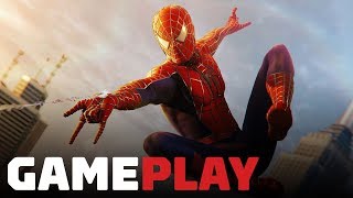 Spider-Man PS4: 7 Minutes of Tobey Maguire Webbed Raimi Suit Gameplay