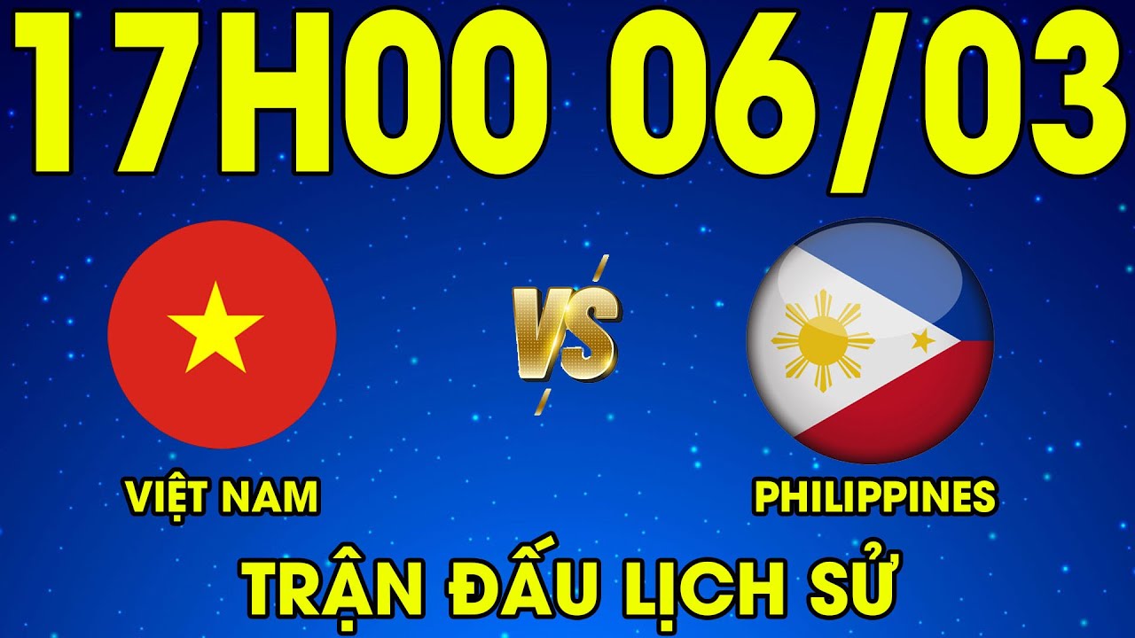 🔴Việt Nam – Philippines | Đối Thủ Tưởng Ăn Chật Rồi Nhận Kết Ngược Dòng Cho Hiểu Thế Nào Là Ý Chí VN