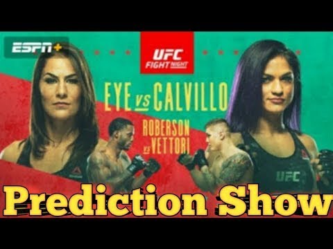 UFC Fight Night_ Eye vs. Calvillo predictions, odds, picks: Best bets ...