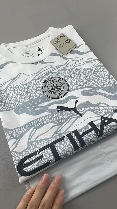 23/24 Manchester City Dragon Year Special Edition Football Jersey👉feimingjersey.com #football
