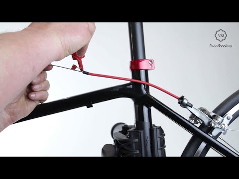 Lubricate A Brake Cable Or Gear Cable On A Bike