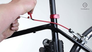 Lubricate A Brake Cable Or Gear Cable On A Bike