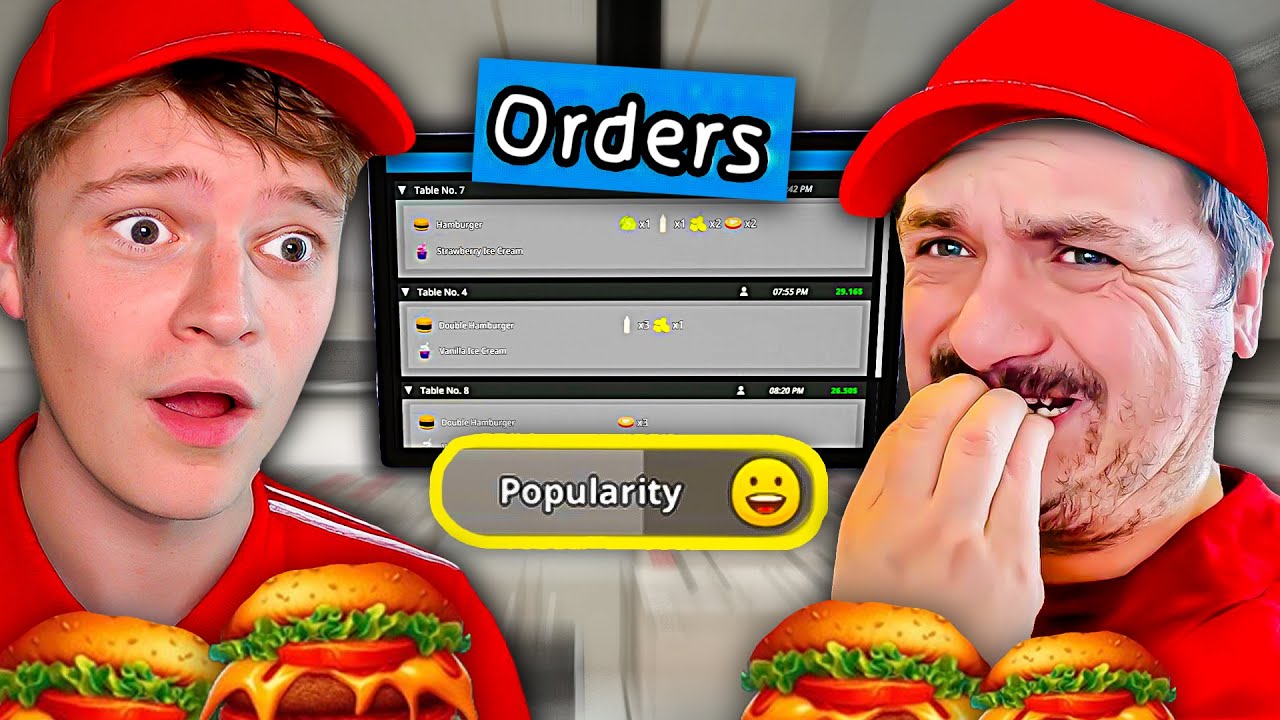 Det går ALT for godt i burgerbaren