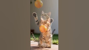 Cute Cat Video | Cat Performs Fruit Tricks Hilariously