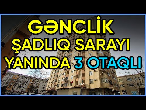 Genclik Sadliq Sarayi yaninda 3 otaqli, 127 m², 215.000 AZN, Emlak sahibi / Nuride x (055) 850-80-10