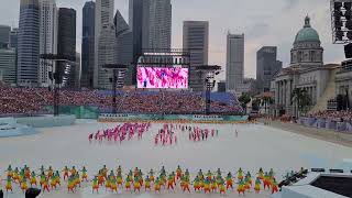 Singapore National Day Parade Rehearsal on 24 June 2023 at the Padang