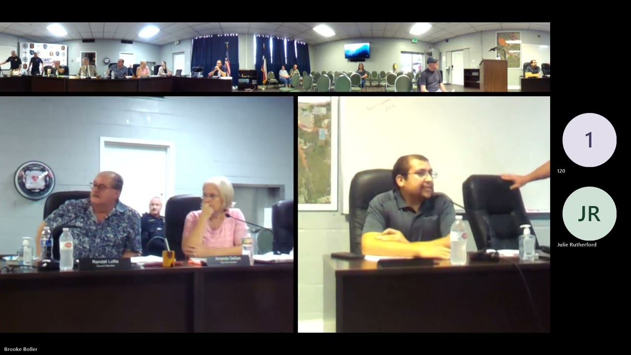 Rhome City Council Meeting 08 28 25