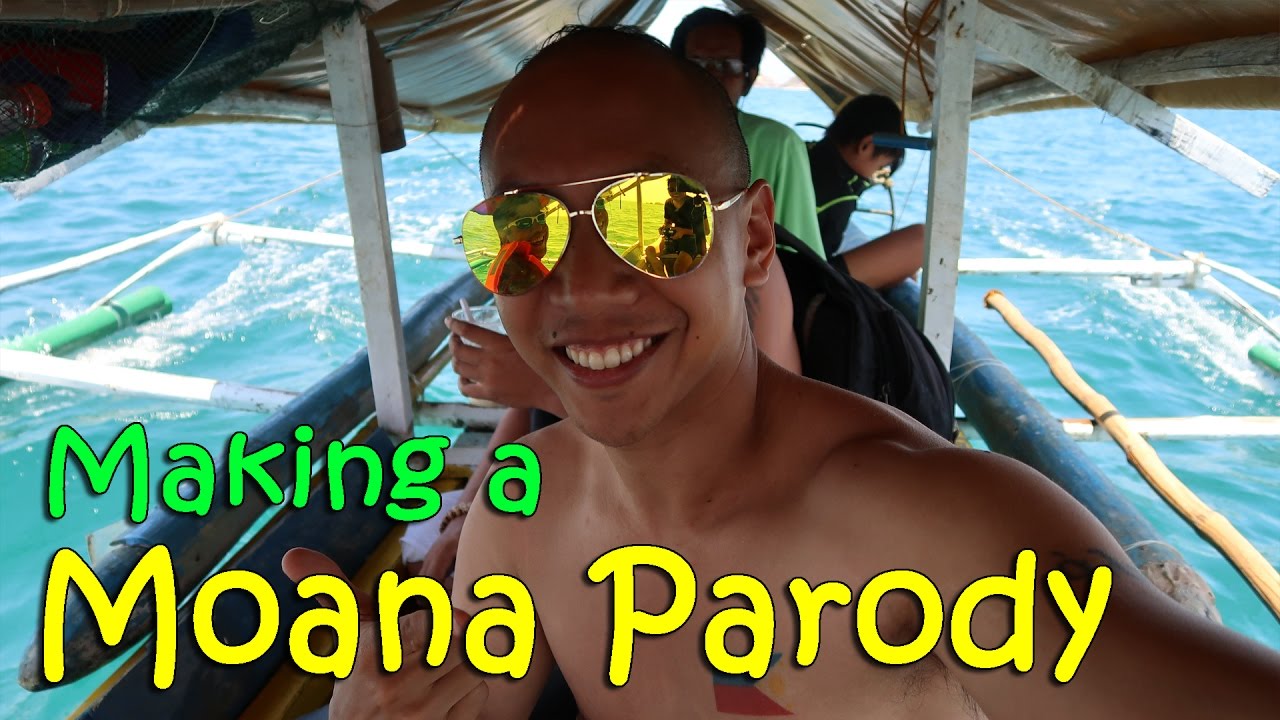 MAKING A MOANA PARODY (Hundred Islands, Philippines) | April 7th, 2017 | Vlog #77