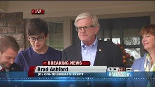 Raw: Brad Ashford gives victory speech