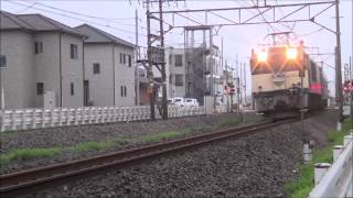 【夏臨最終日】9022レ 寝台特急あけぼの 行田通過　2014.8.18