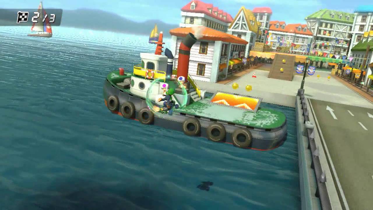 Wii U - Mario Kart 8 - Toad Harbor