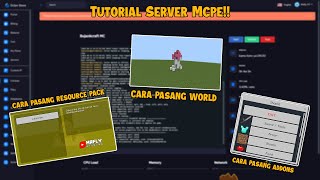 Tutorial pasang World, Resource pack, dan Behavior pack di server Mcpe!