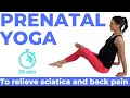 Prenatal Yoga For Sciatica And Back Pain