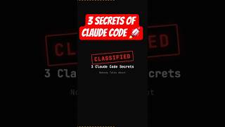3 Claude Code Secrets Nobody Talks About. Ultra thinking, Headless,  Custom Command #claude #agent