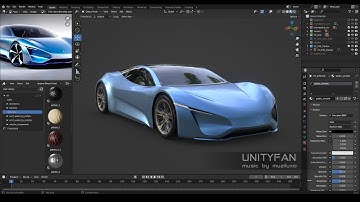 concept car quick modeling - vehicle 049 02 - 4x timelapse