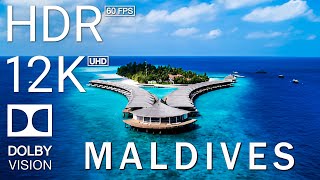 Maldives 12K - Живописный Релаксационный Фильм С Вдохновляющей Кинематографической Музыкой