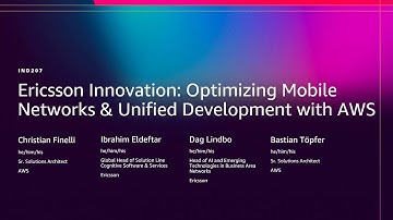 AWS re:Invent 2025 - Ericsson Innovation: Optimizing Mobile Networks & Unified Development with AWS