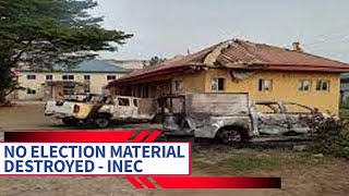 No Critical Election Materials Destroyed in INEC State Headquarters Owerri, Imo State
