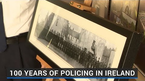 100 years of policing in Ireland