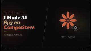 I Built an AI That Spies on Competitors Automatically (Claude Code)