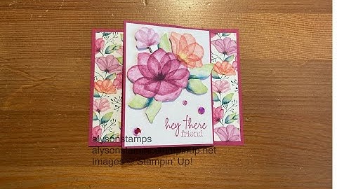 Book Binding Z Fold Stamping Tutorial Technique Tuesday