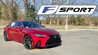 2024 Lexus IS 350 F Sport: POV Start Up, Test Drive, Walkaround and Review