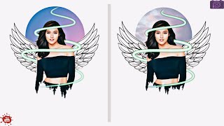 Black Dripping Effect Photo Manipulation  | PICSART TUTORIAL | #picsart tutorial #dripping effect