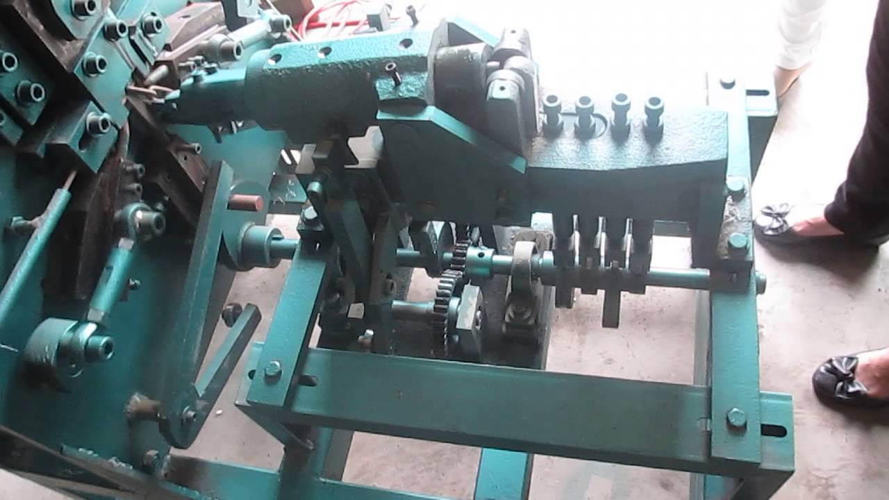 Automatic Steel Wire Chain link Bending/Making Machine - YouTube