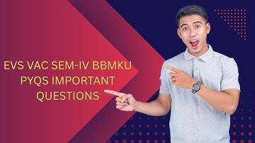 EVS VAC SEM -IV BBMKU PREVIOUS YEAR QUESTIONS/FOR ALL B.A/B.COMM/B.SC SEM4/VALUE ADDED COURSE